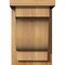 Ekena Millwork Newport Rough Sawn Corbel w/Backplate, Western Red Cedar, 8"W x 8"D x 12"H COR08X08X12NEW01RWR - alternate 4